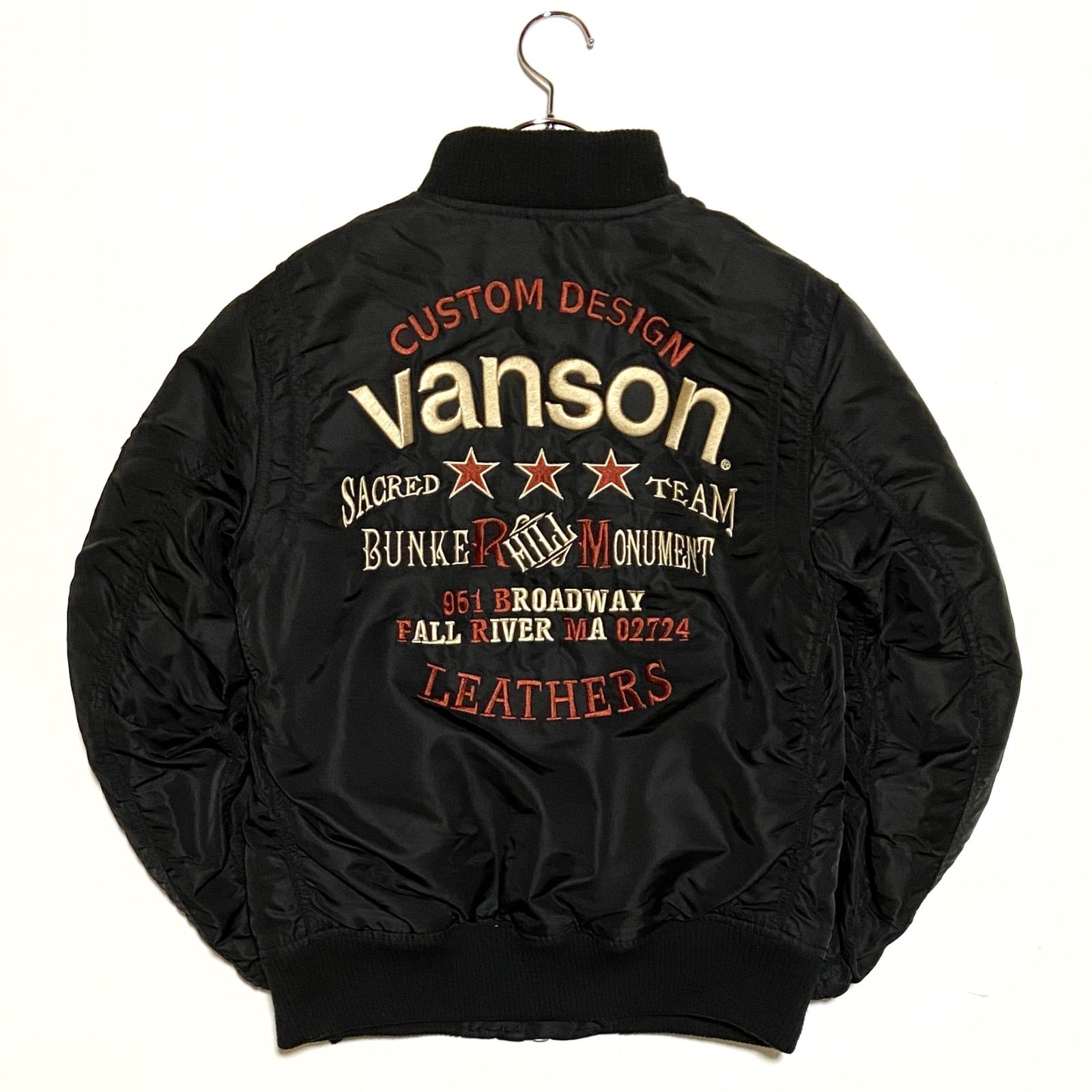 VANSON バンソン MA-1 NVJK-401 フライトジャケット 別注 限定
