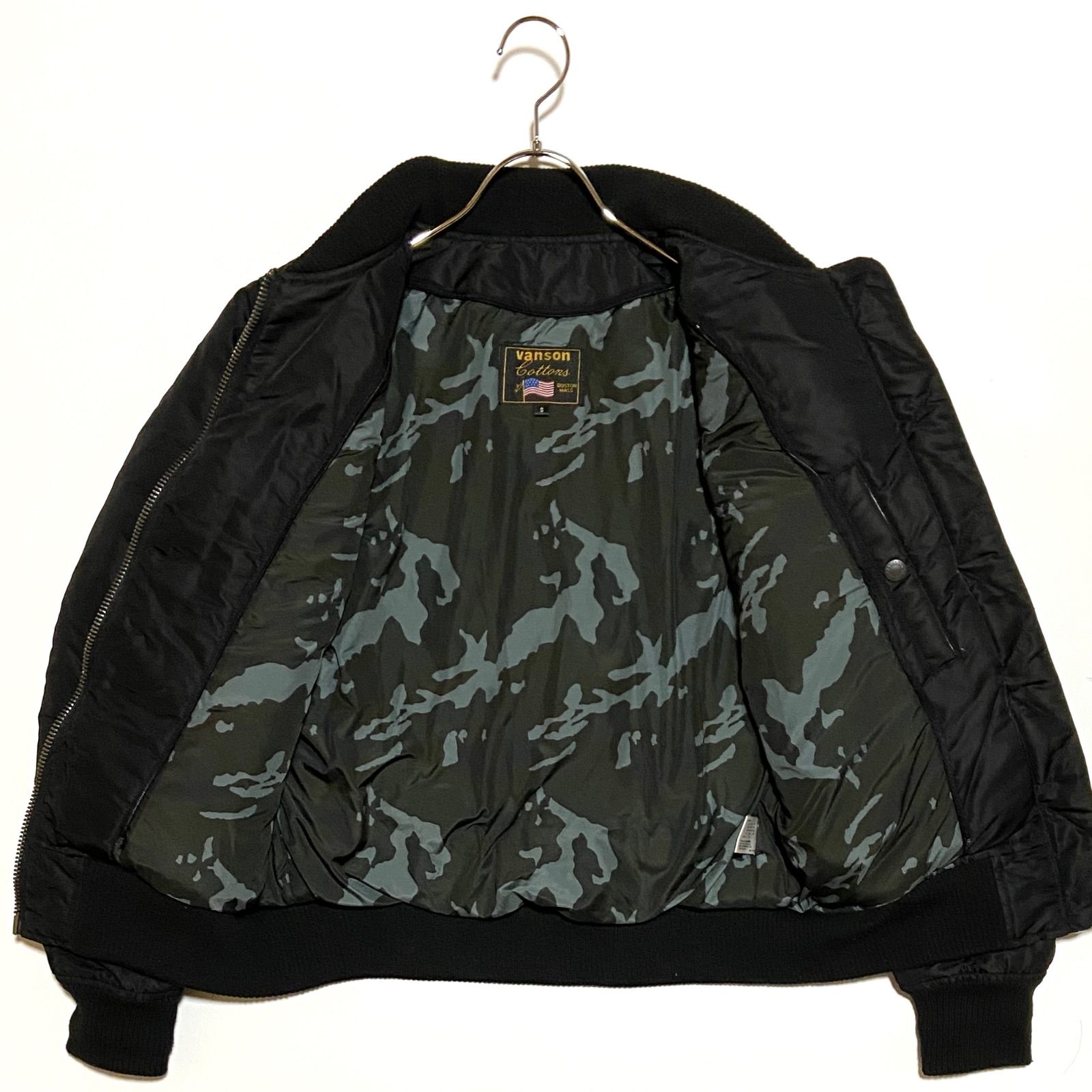 VANSON バンソン MA-1 NVJK-401 フライトジャケット 別注 限定