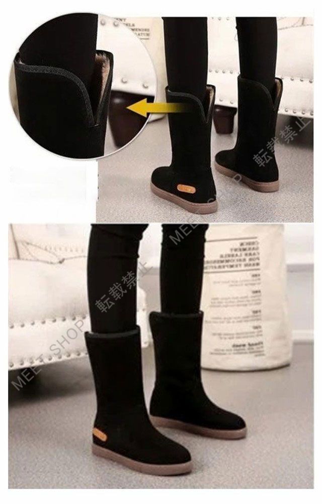 新品未使用 ムートン 防寒 おしゃれ 防滑 2WAY レディース ぺたんこ