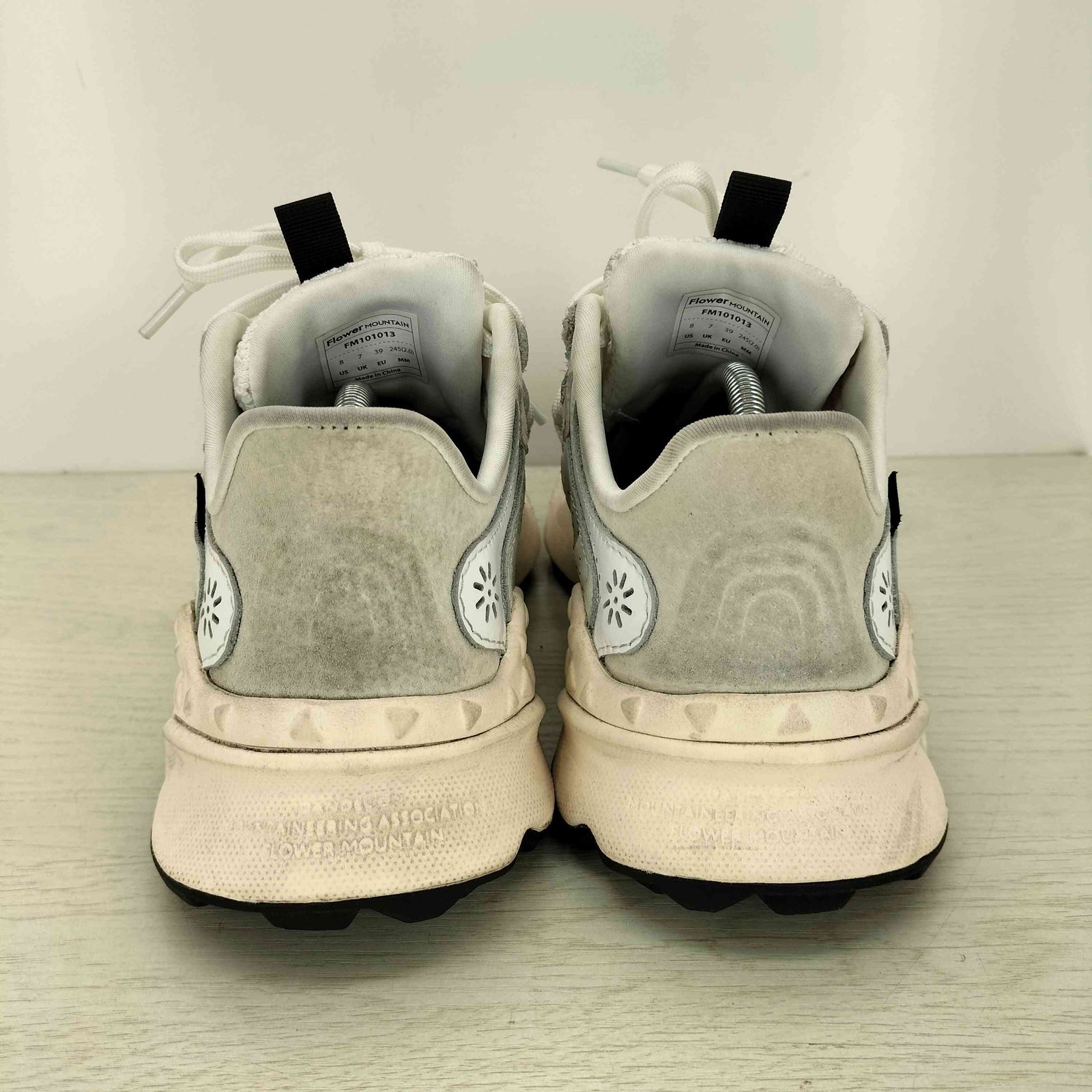 フラワーマウンテン FLOWER MOUNTAIN TIGERHILL WHITE ローカット