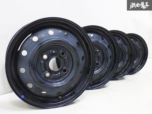 ◇送料無料◇鉄 スチール 13×4B PCD:100-4H ハブ径:約54mm