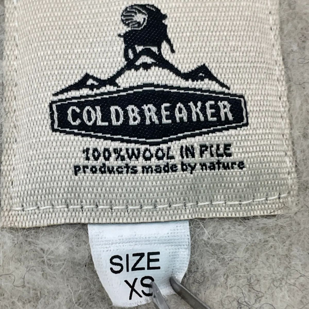 美品】COLD BREAKER コールドブレーカー ボアジャケット XS ウール100 