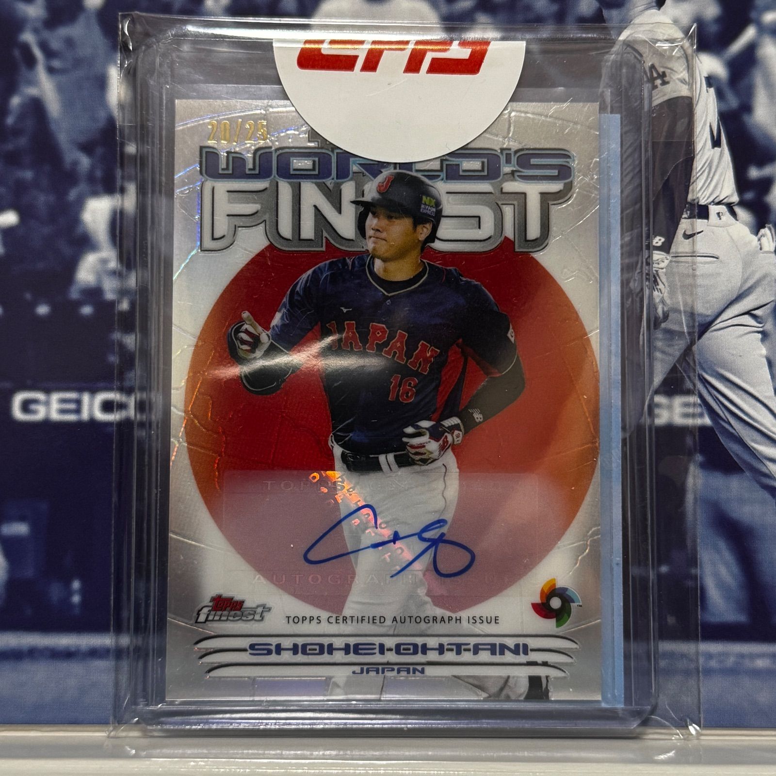 2023 TOPPS NOW WORLD大谷翔平直筆サイン色紙 2023 TOPPS NOW WORLD大谷翔平直筆サイン色紙