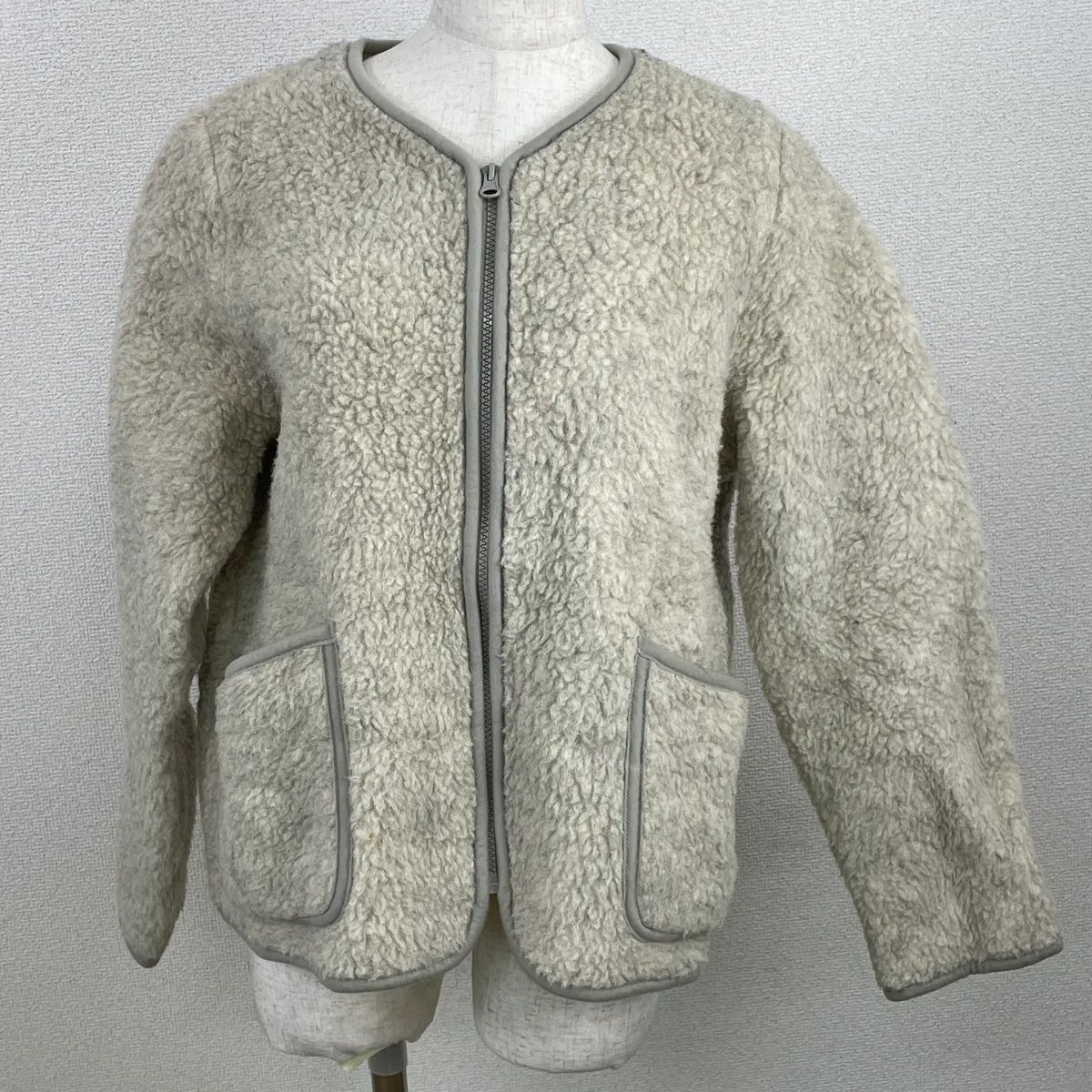 美品】COLD BREAKER コールドブレーカー ボアジャケット XS ウール100 