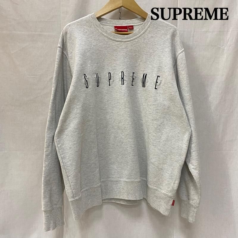 シュプリーム 2019 FW Fuck You Crewneck 霜降りグレー L メンズ ISItems 古着