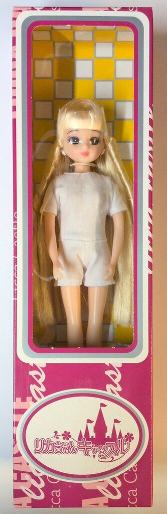 リトルファクトリー リカちゃんキャッスル リカちゃん 2018年Newシンボル 短前髪両サイド縦ロール後ろストレート オフホワイト 11815