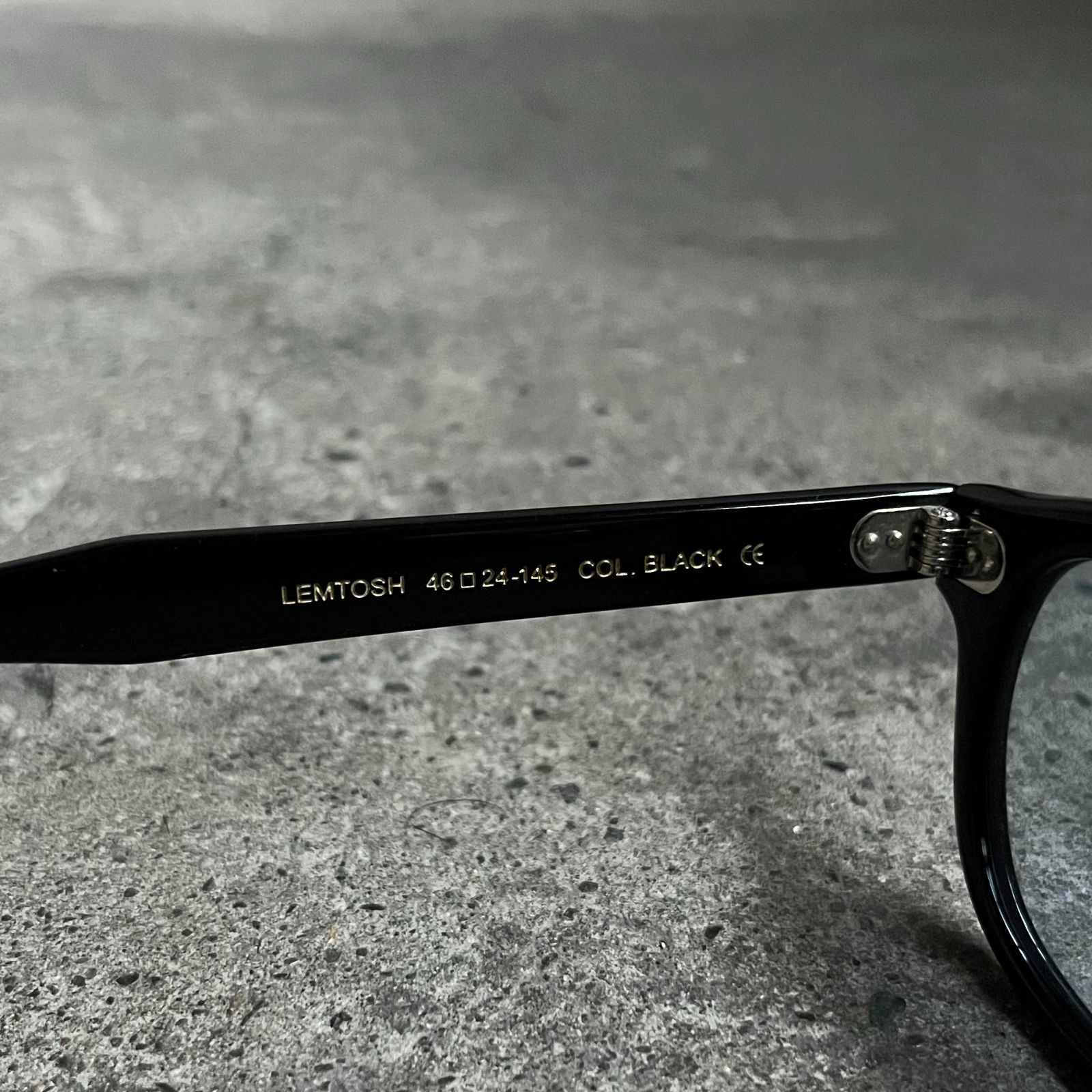 MOSCOT LEMTOSH BLACK 46 モスコット レムトッシュ ブラック 眼鏡 