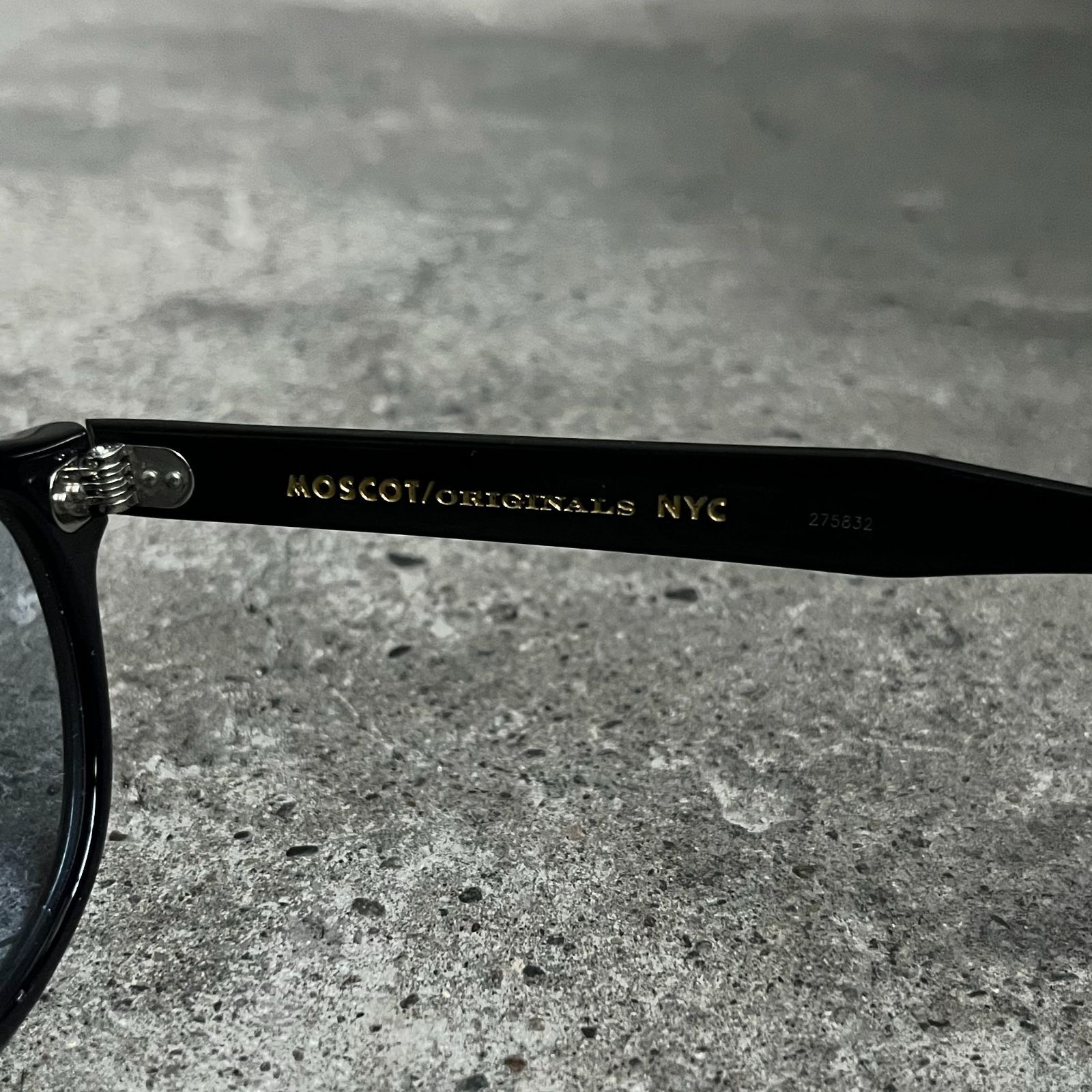 MOSCOT LEMTOSH BLACK 46 モスコット レムトッシュ ブラック 眼鏡
