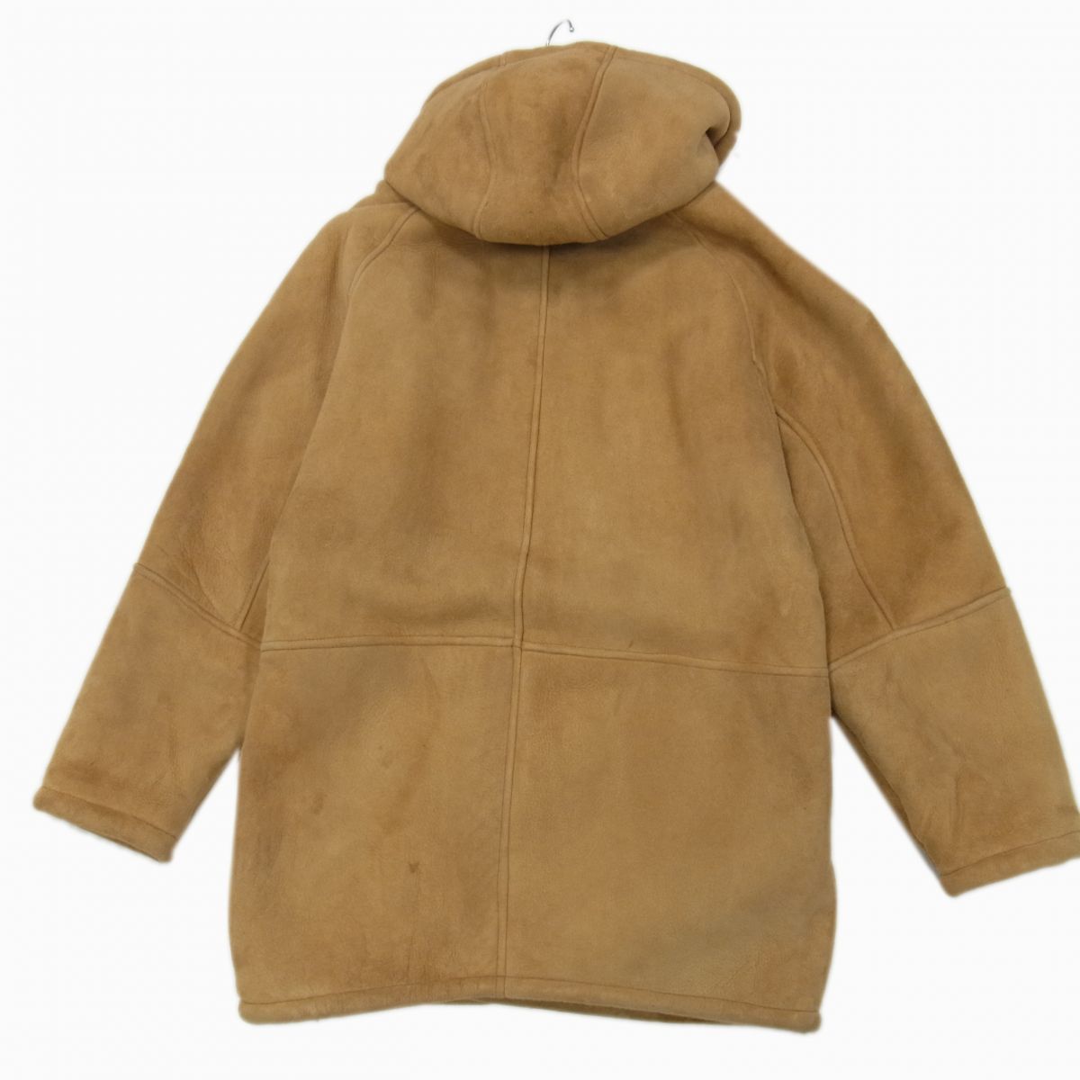 90s◇UNKNOWN オリジナルムートン ダッフルコート 羊毛皮 MOUTON
