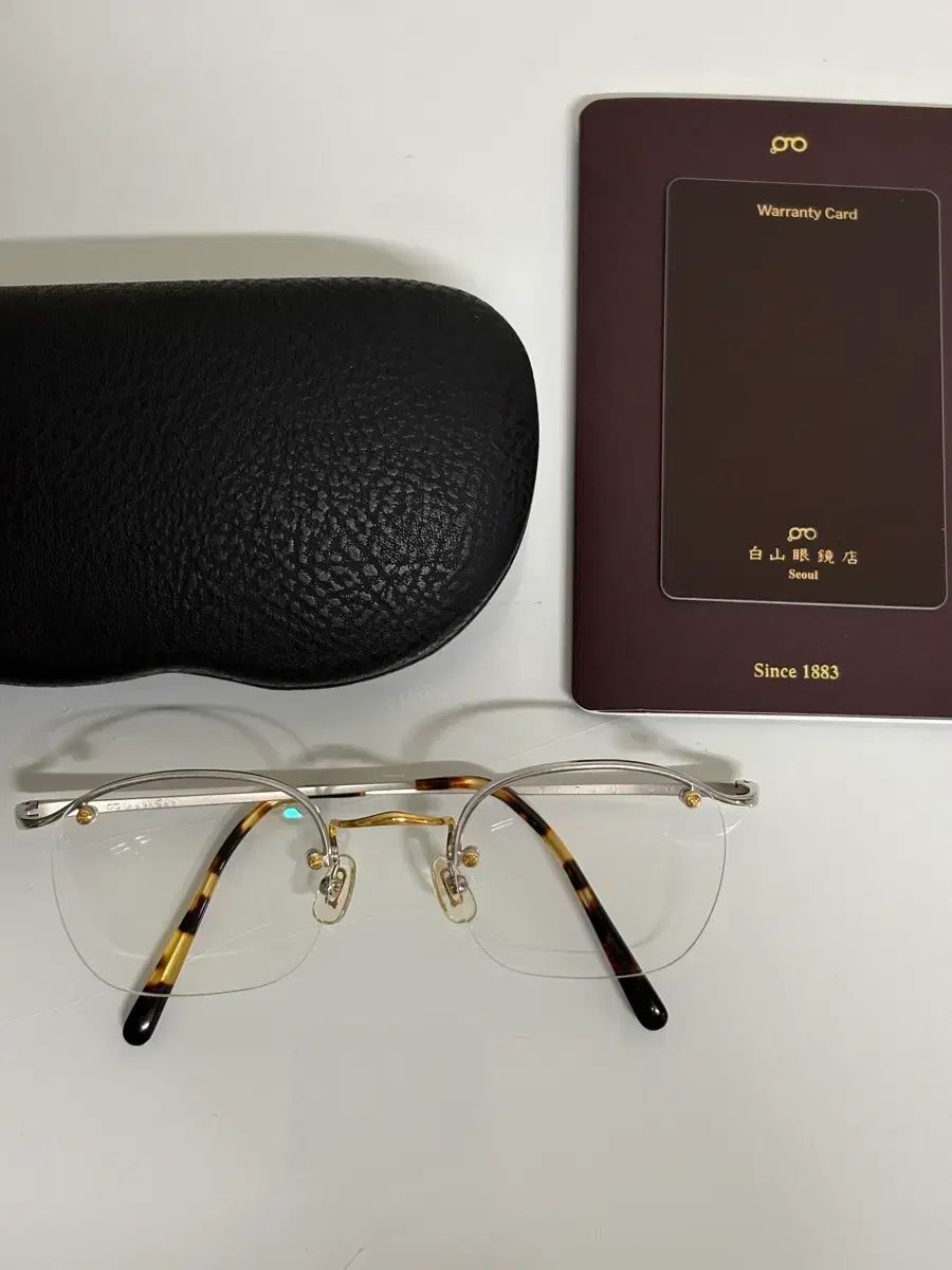 白山眼鏡 チタン トゥーPOINT