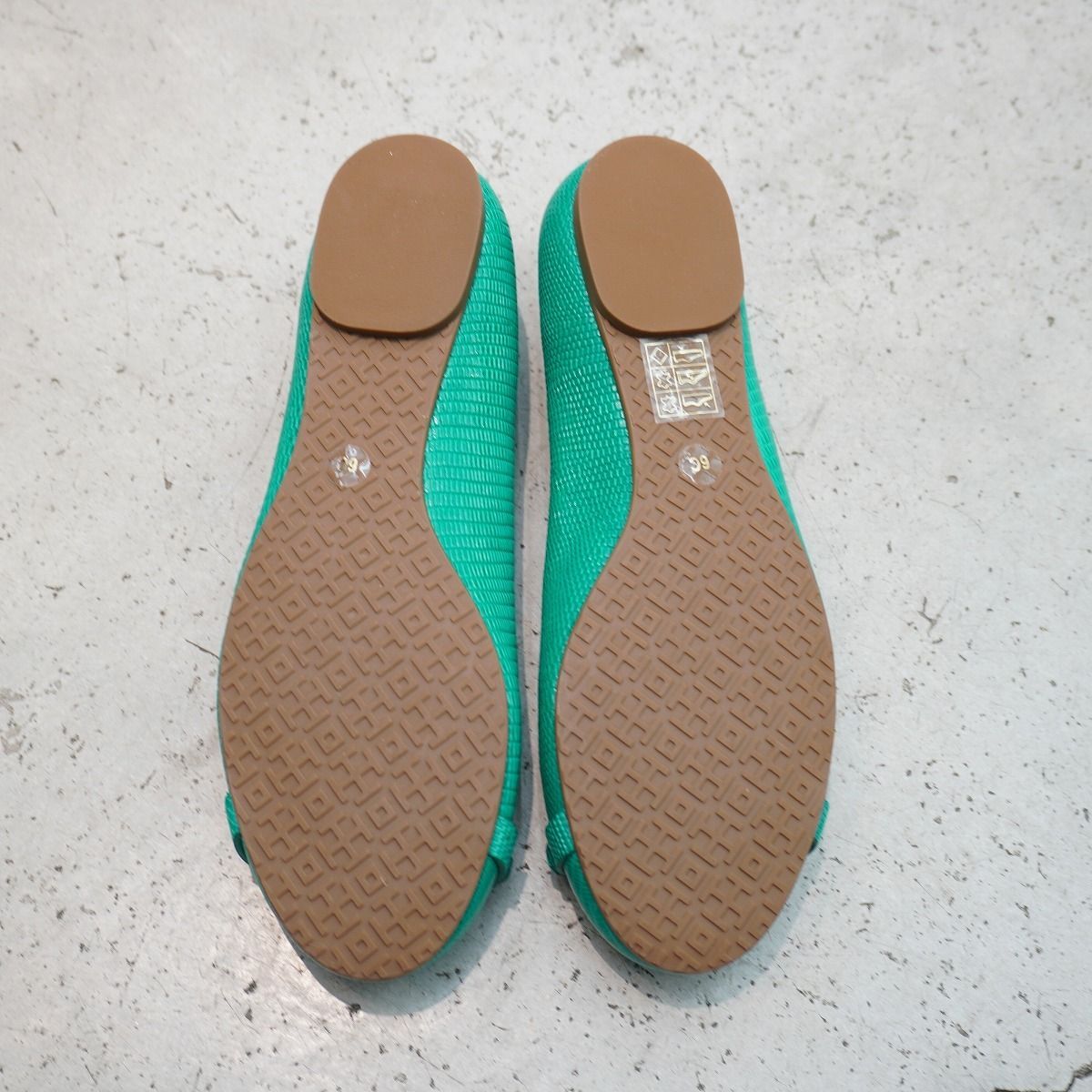 極美品 TORY BURCH トリー バーチ ミニミラー フラット シューズ