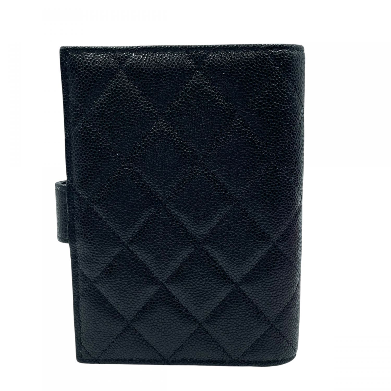 中古】 CHANEL シャネル AP3791 ココマーク パスポートケース キャビア