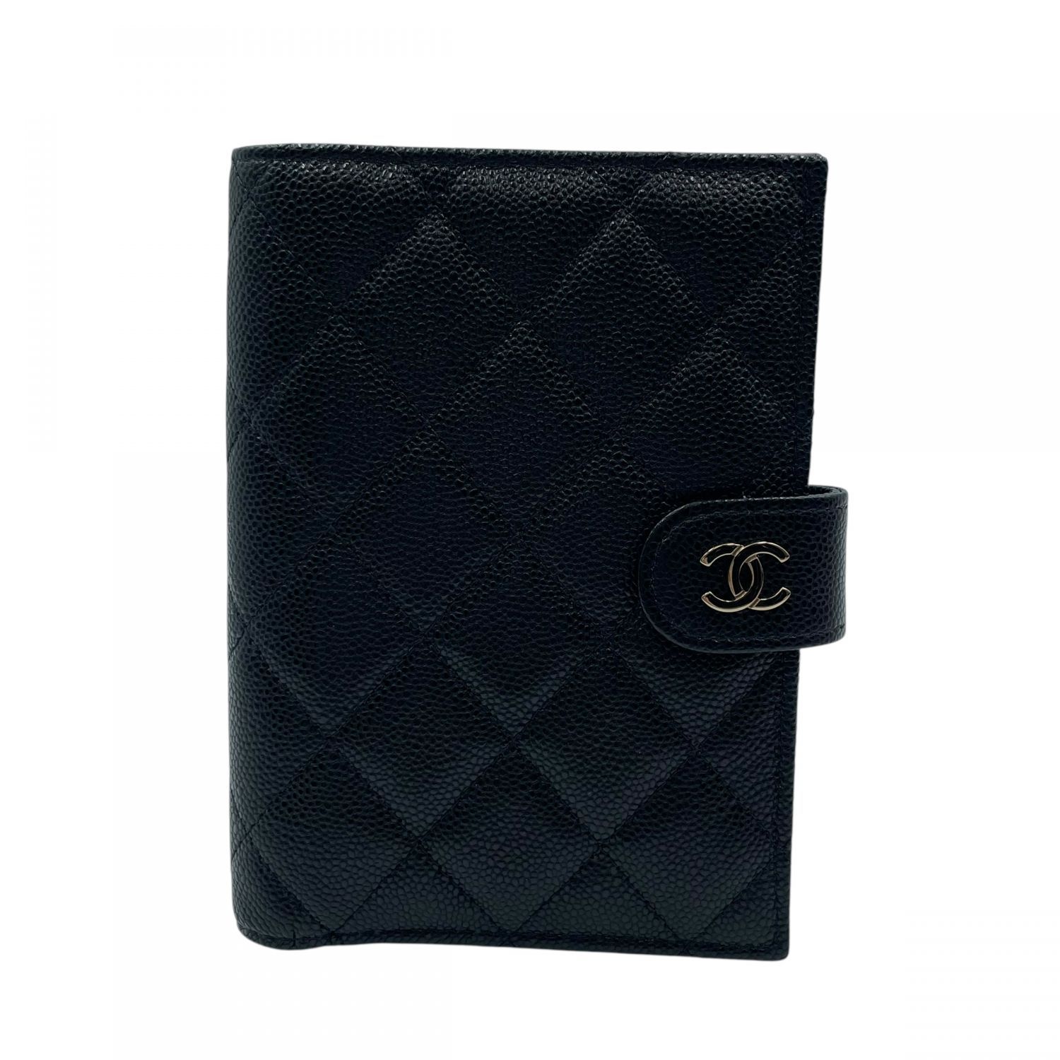 中古】 CHANEL シャネル AP3791 ココマーク パスポートケース キャビア