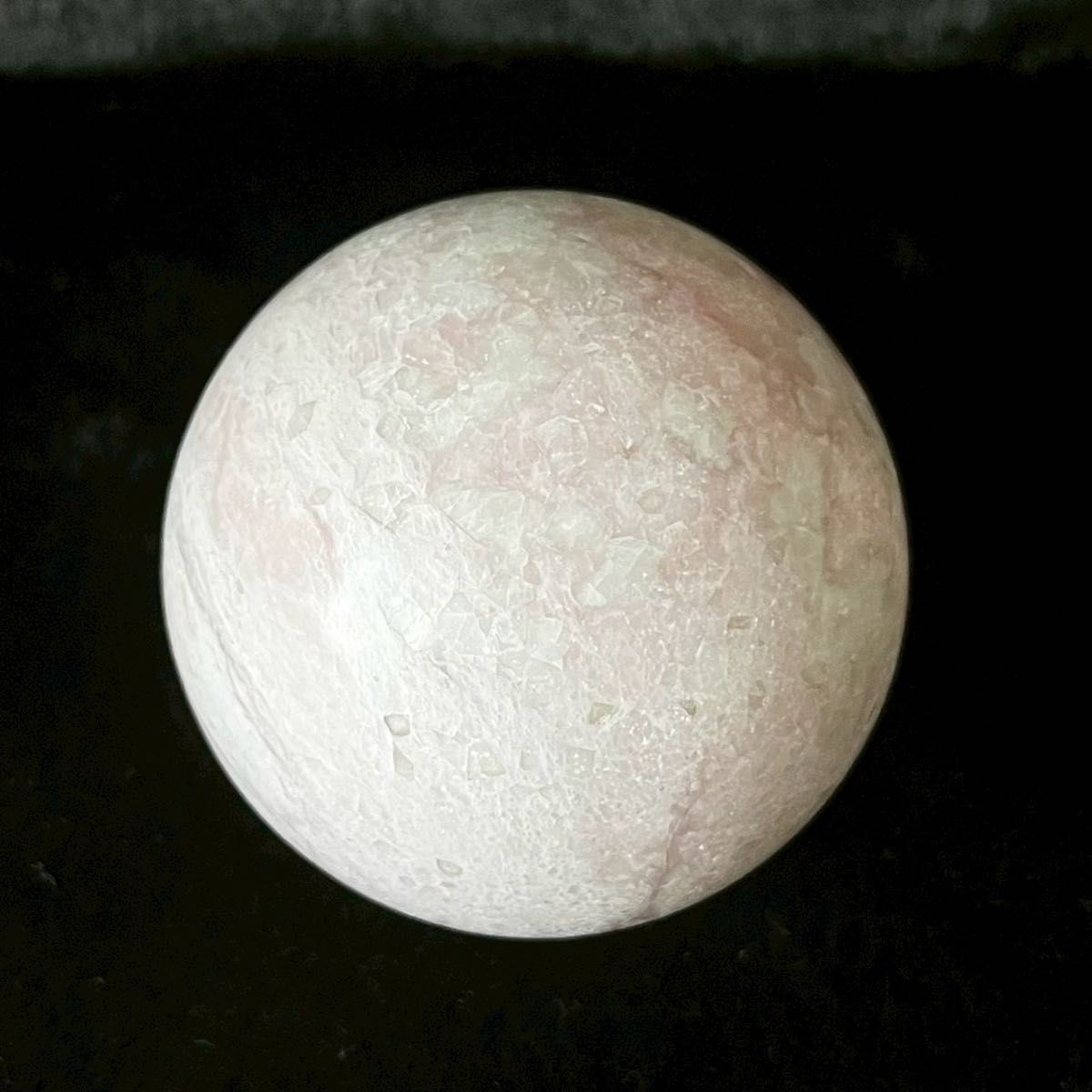 329g ピンクオパール スフィア】 原石 浄化 天然石 丸玉