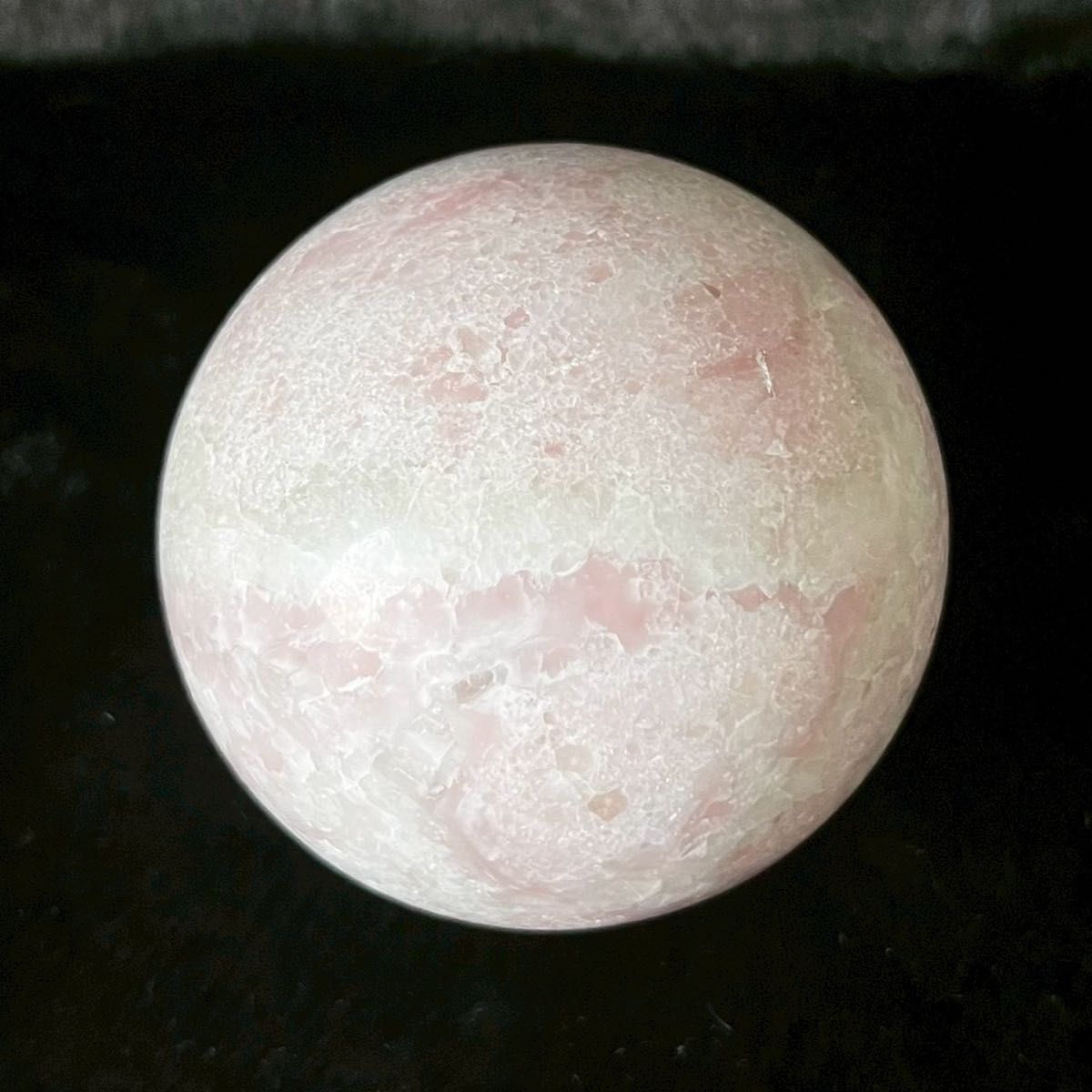 329g ピンクオパール スフィア】 原石 浄化 天然石 丸玉