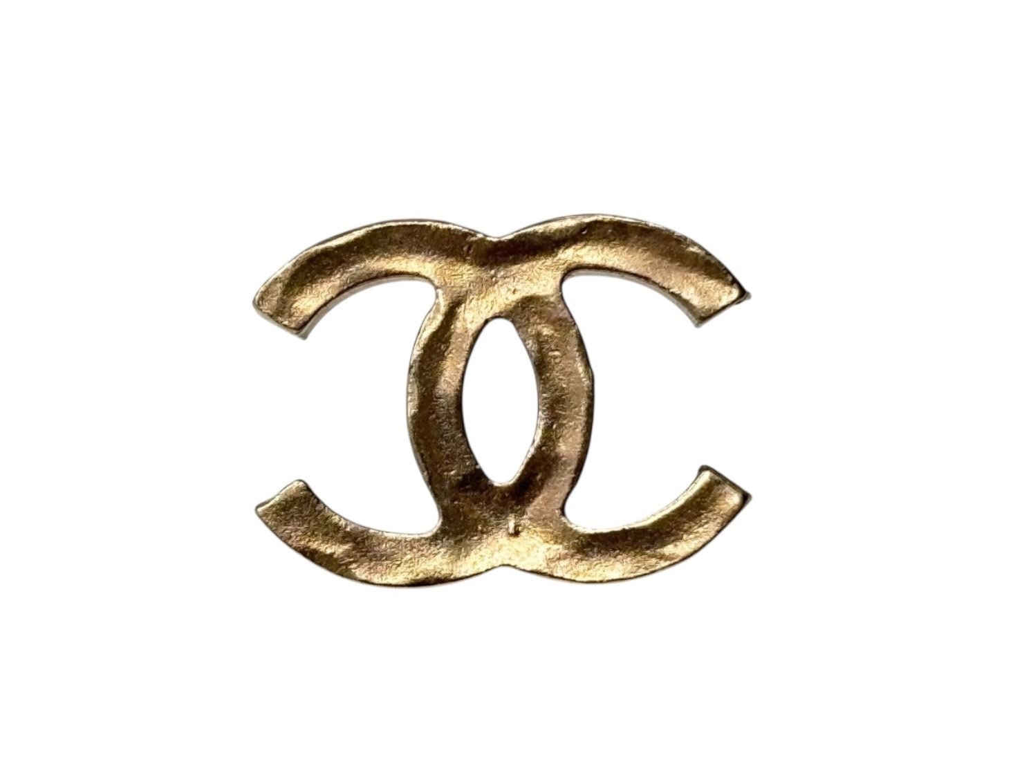 極美品 CHANEL シャネル ココマーク ピアス 両耳 アクセサリー 07A刻印