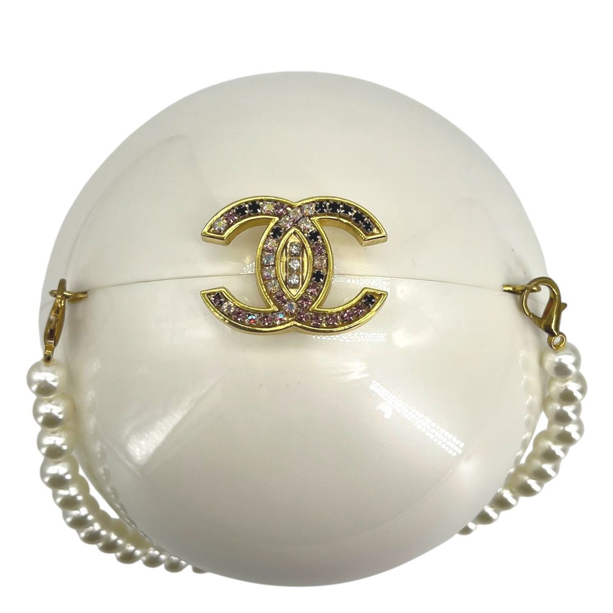 中古】 CHANEL シャネルショルダーバッグ ドバイ限定 ノベルティ 