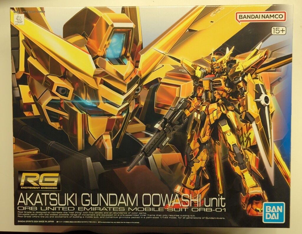 BANDAI SPIRITS RG 1/144 機動戦士ガンダムSEED FREEDOM アカツキ