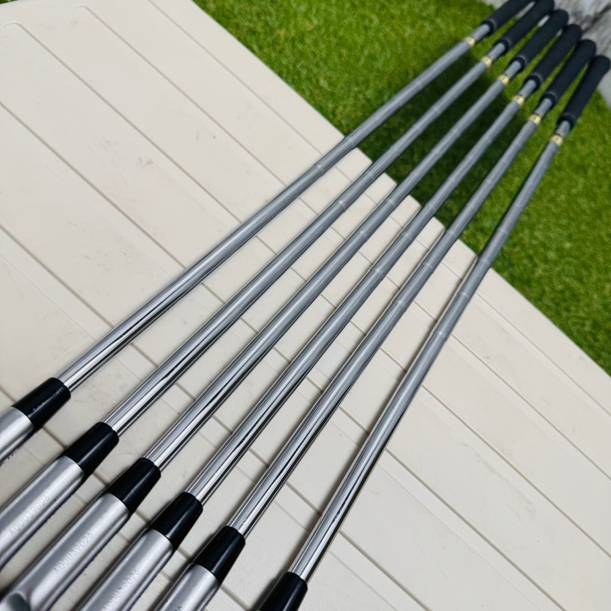 良品】ピン i230 黒ドット メンズアイアンセット 6本 スチール S