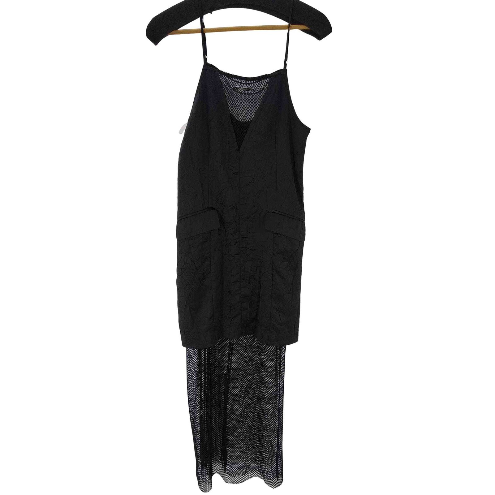 PRANK PROJECT(プランクプロジェクト) Mesh Combi Cami Dress  レディース FREE 【中古】【ブランド古着バズストア】 プランクプロジェクト PRANK PROJECT Mesh Combi Cami Dress