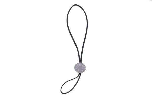 エルメス 携帯ストラップ セリエ シルバー ブラック - メルカリ