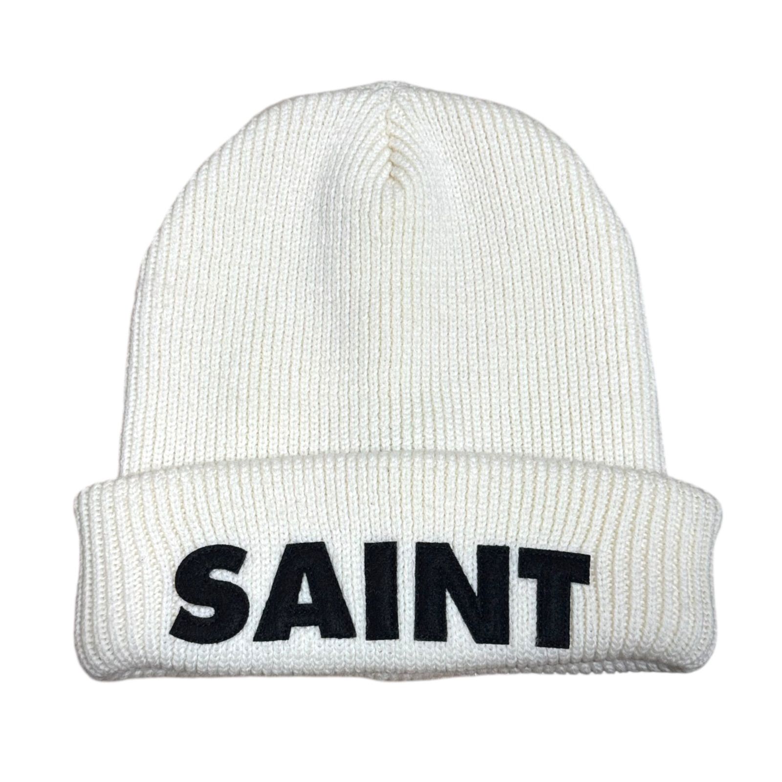 SAINT MICHAEL】LOGO KNIT BEANIE SAINT Mxxxxxxx セントマイケル ロゴ