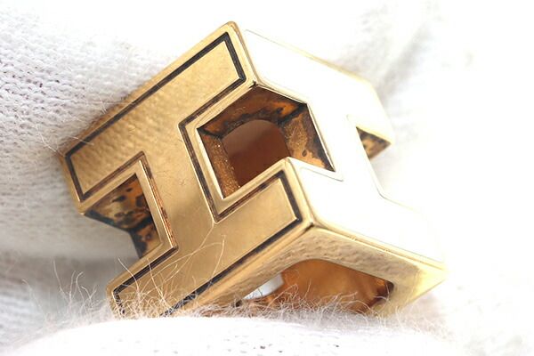 トップ エルメス ペンダントトップ カージュドアッシュ ゴールド