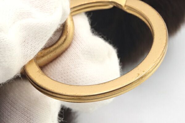 シャネル ネックストラップ ダークブラウン ウィ―ゼル - メルカリ