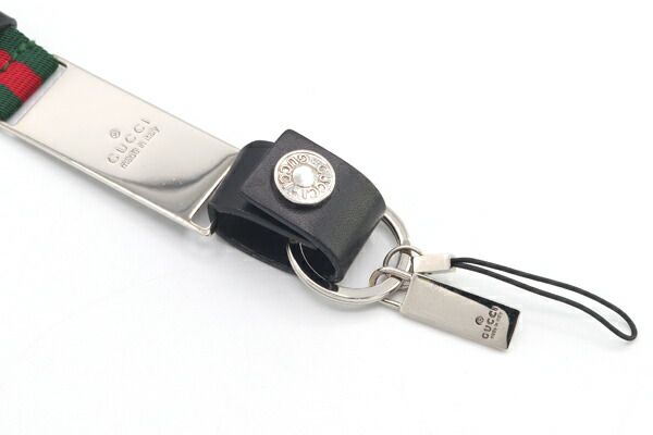 グッチ ネックストラップ シェリーライン グリーン 中古 - メルカリ
