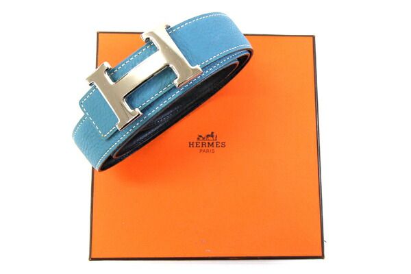 エルメス ベルト コンスタンス Hベルト ブルージーン - メルカリ