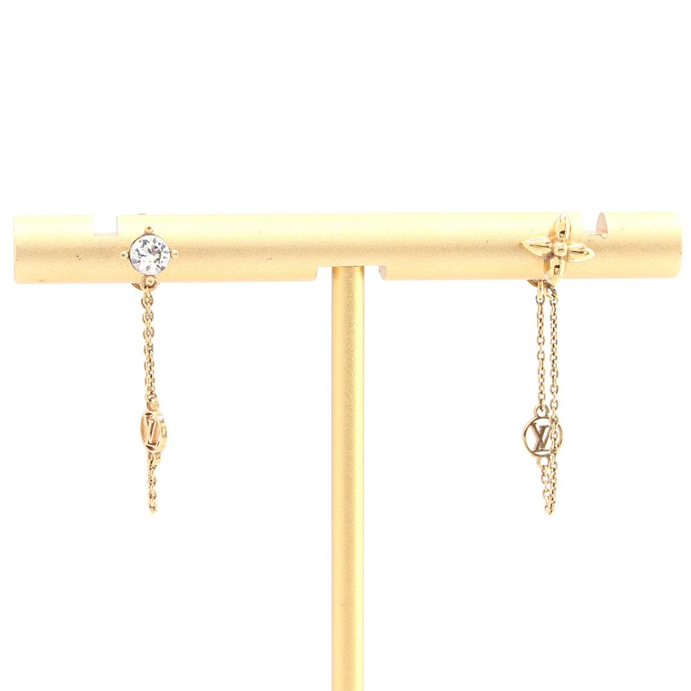 ルイヴィトン ピアス プティルイ M00390 ゴールド - メルカリ