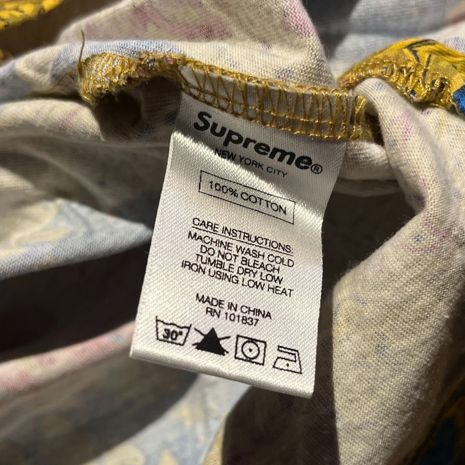 Supreme 17aw Paisley L/S Polo L シュプリーム 2017aw ペイズリー