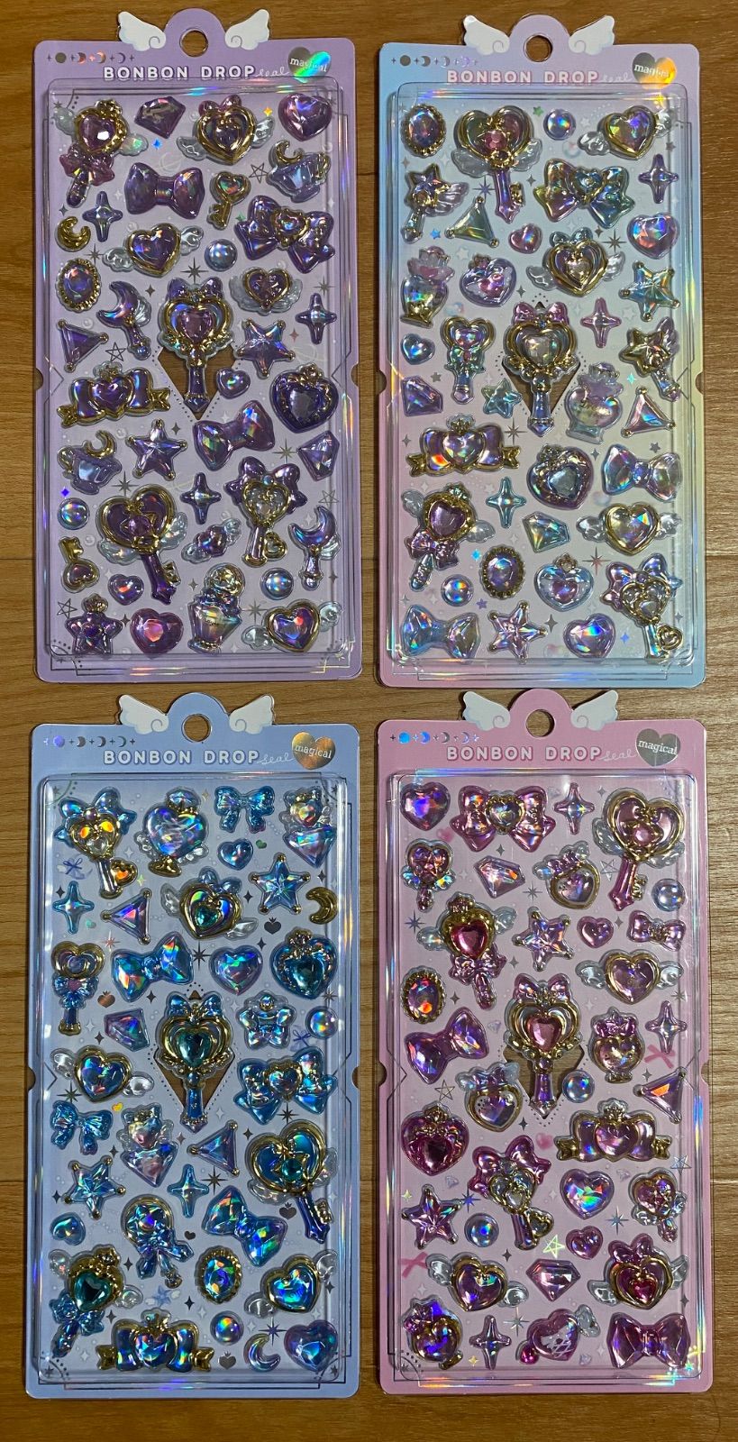 4種セット】ボンボンドロップシール