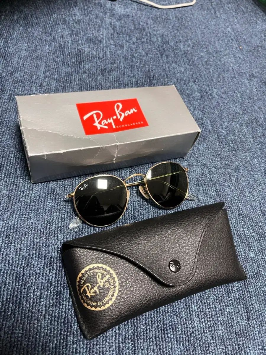 OS Ray-Ban レイバン 3447 金縁 ブラック