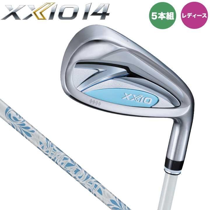 女性 ダンロップ ゼクシオ 14 レディス アイアン XXIO 2026 7～9 PW SW 5本 L MP 1400 ブルー 日本