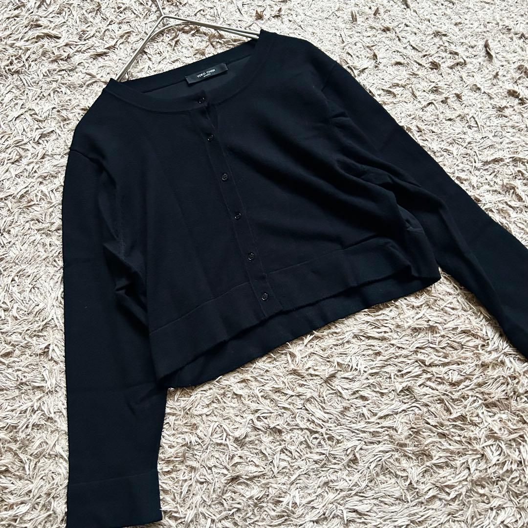 YOKO CHAN ブラックカーディガン KNIT – YOKO CHAN