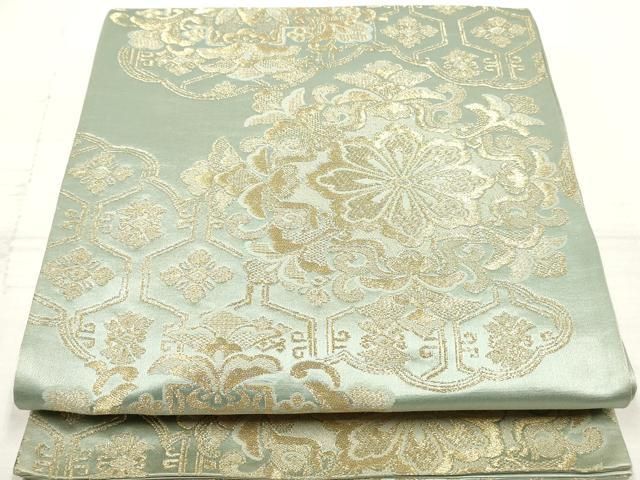 専用帯3326 2295 3222 三点セット ●高級 正絹 有職更紗華文 六通 専用帯529 ○高級 正絹 モール 六通 袋帯