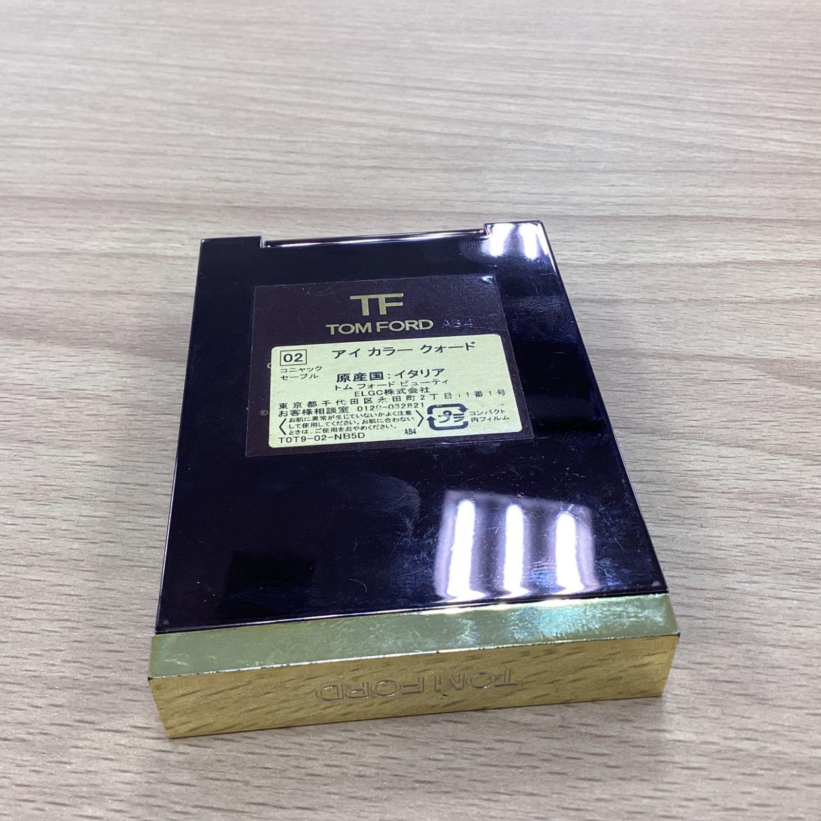 MA418 TOM FORD アイカラー クォード 02 コニャックセーブル - メルカリ