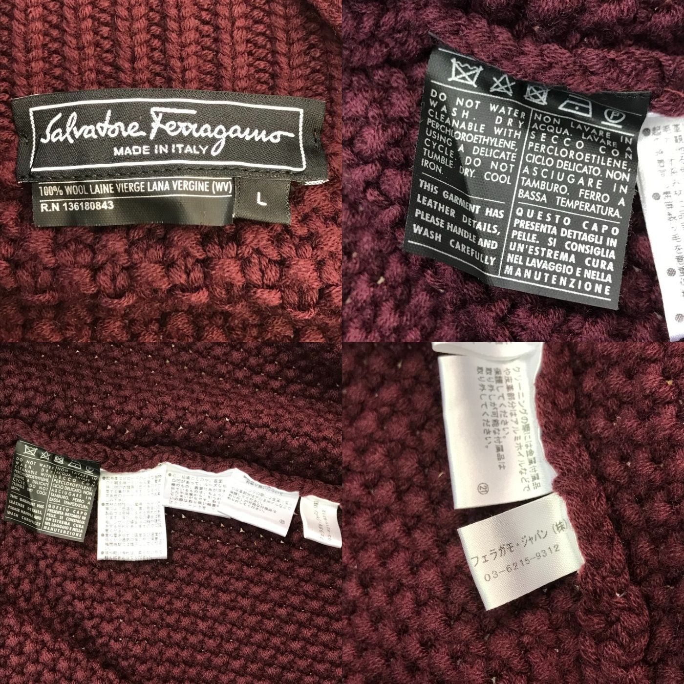 Salvatore Ferragamo サルヴァトーレ フェラガモ ポンチョ レディース