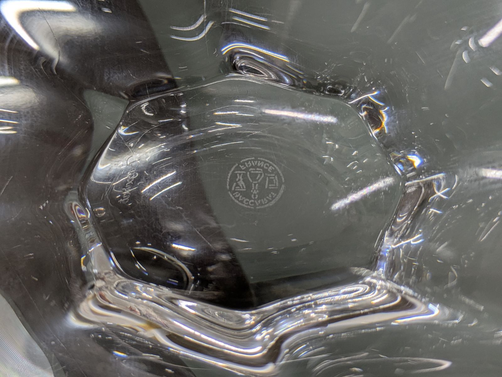 バカラ 灰皿 キャディックス アッシュトレイ 小物入れ クリスタル