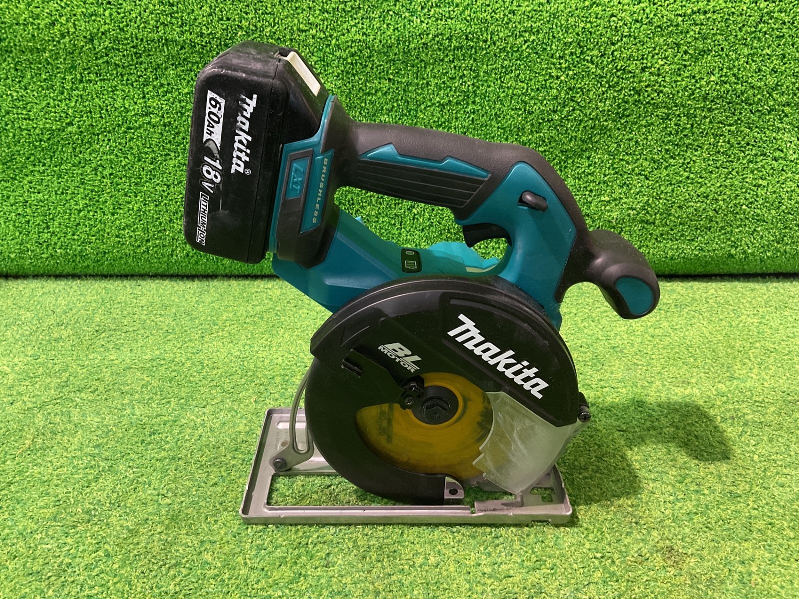 マキタ CS 551 D 150 mm充電式チップソーカッタ バッテリ 付 バッテリ充電回数 105回 過放電5％ シ-50