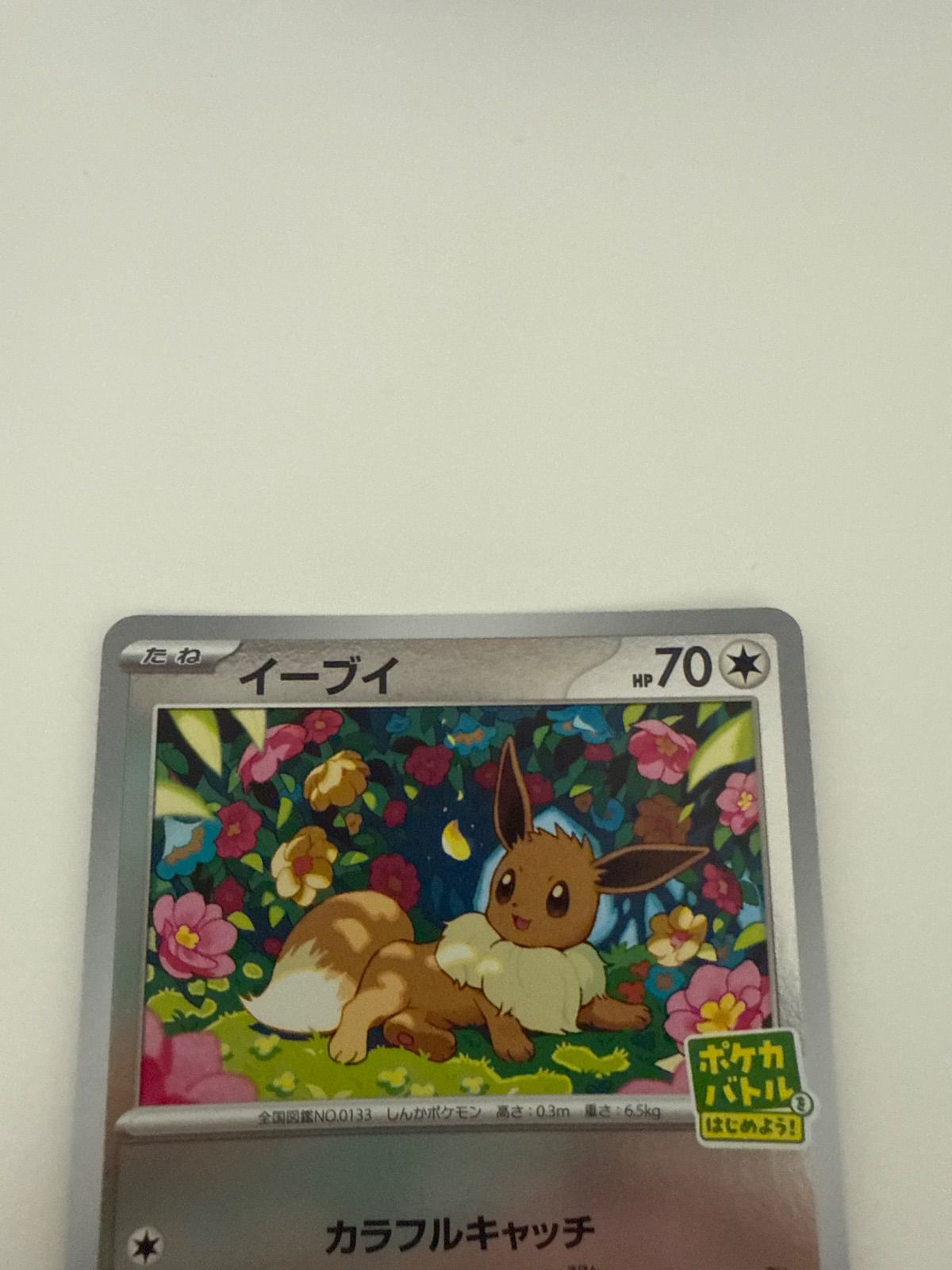 ポケモンカード イーブイ プロモ ポケカバトルをはじめよう - メルカリ