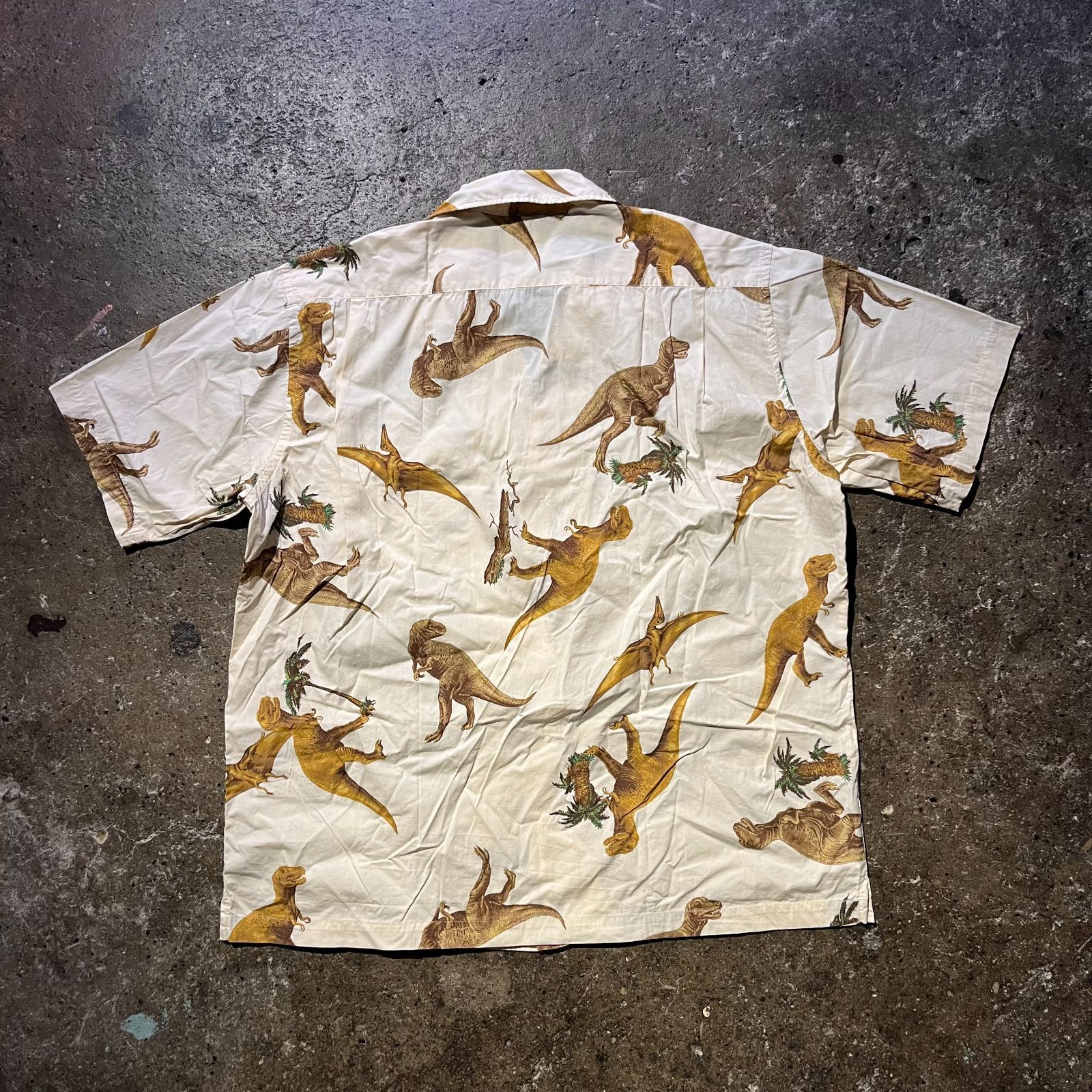 Karl Helmut 90 s 恐竜プリントシャツ 総柄 カールヘルム 1990 PINK HOUSE ピンクハウス