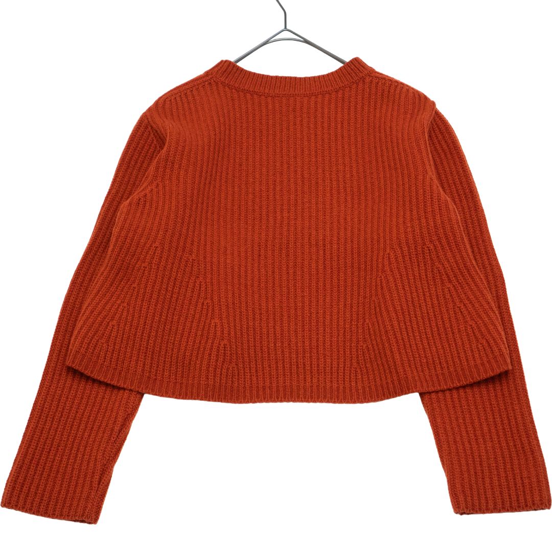 今週末のみ −5％】FOXEY フォクシー ショート丈 ニット カシミヤ混