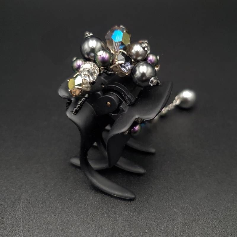 Complex Biz ブラックパールヘアクリップ コンプレックスビズ ヘアクリップ ブラック - メルカリ