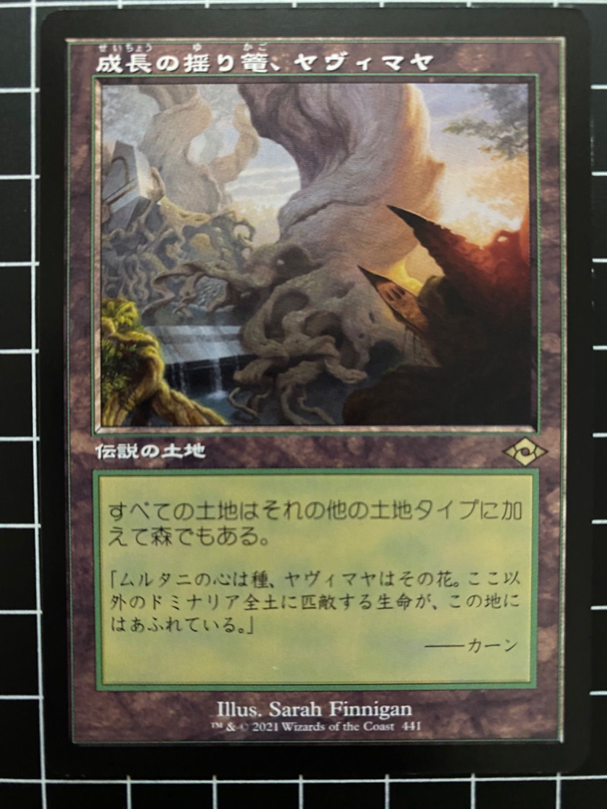 MTG 成長の揺り篭、ヤヴィマヤ 旧枠 英語 3枚セット Mtg シングル: 成長の揺り篭、ヤヴィマヤ 旧枠 モダンホライゾン2