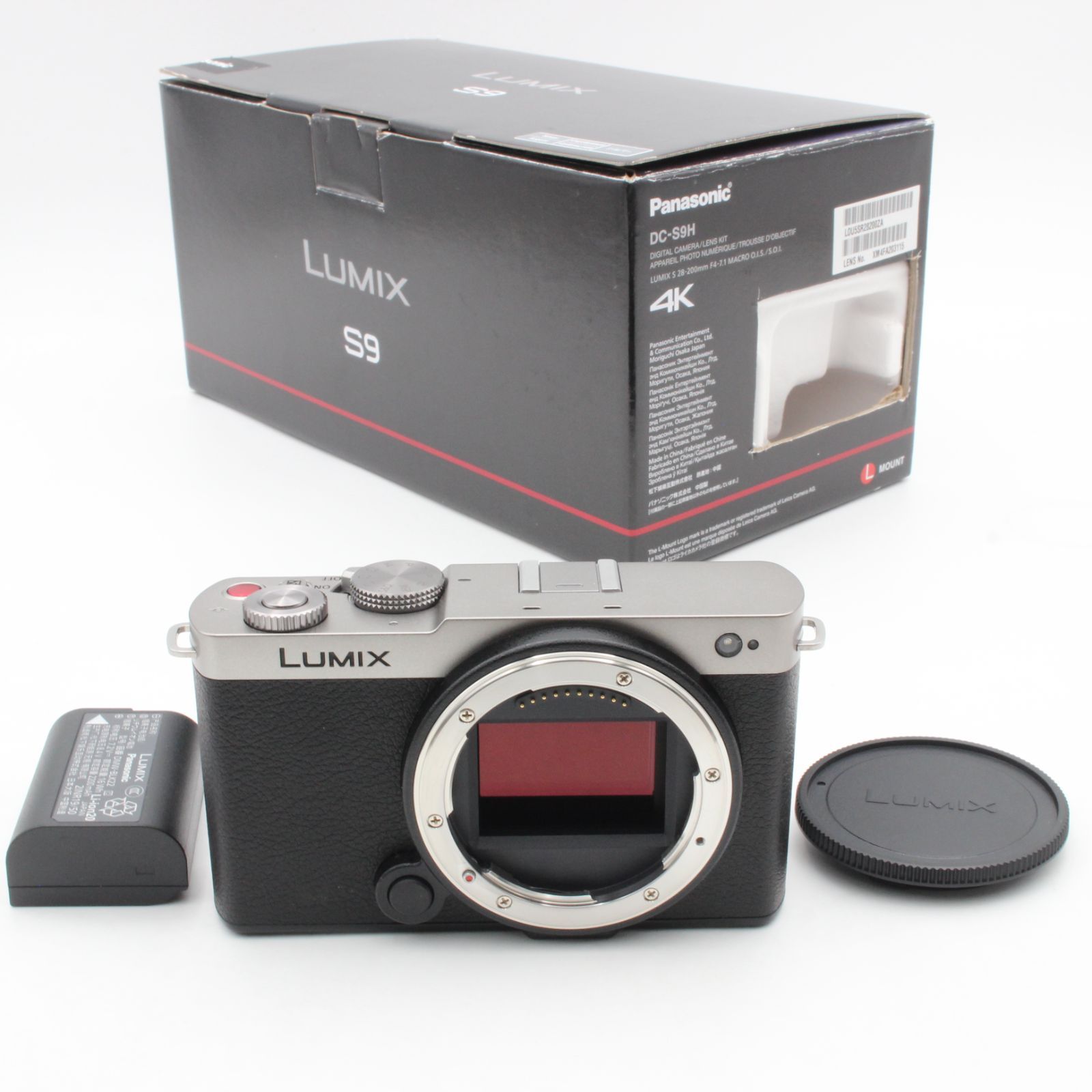 ほぼ Panasonic パナソニック Lumix S 9 ボディ DC-S 9-S ルミックス Lマウントシステム用 元 き 93016