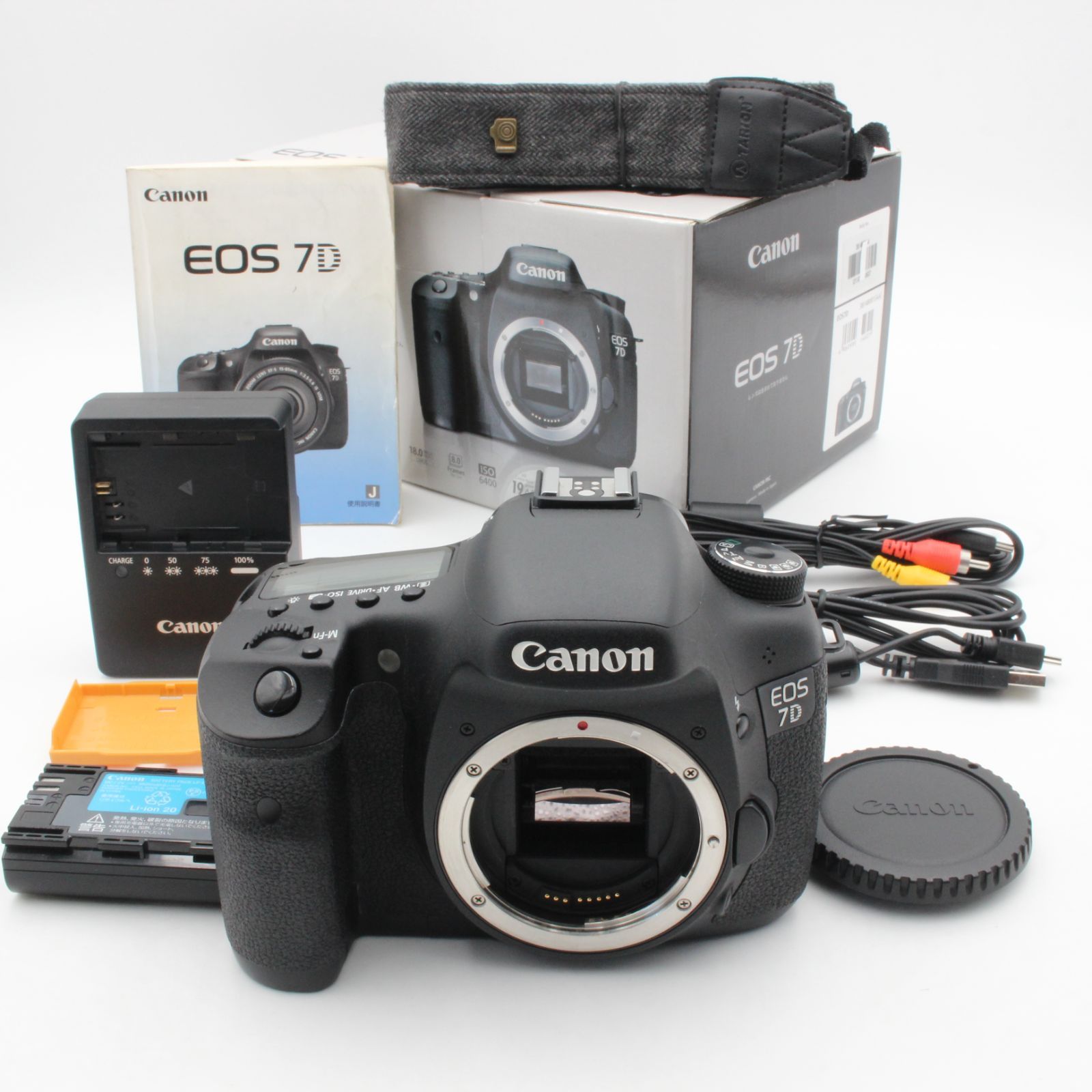 ショット数21145 Canon キヤノン EOS 7D ボディ デジタル 一眼レフ