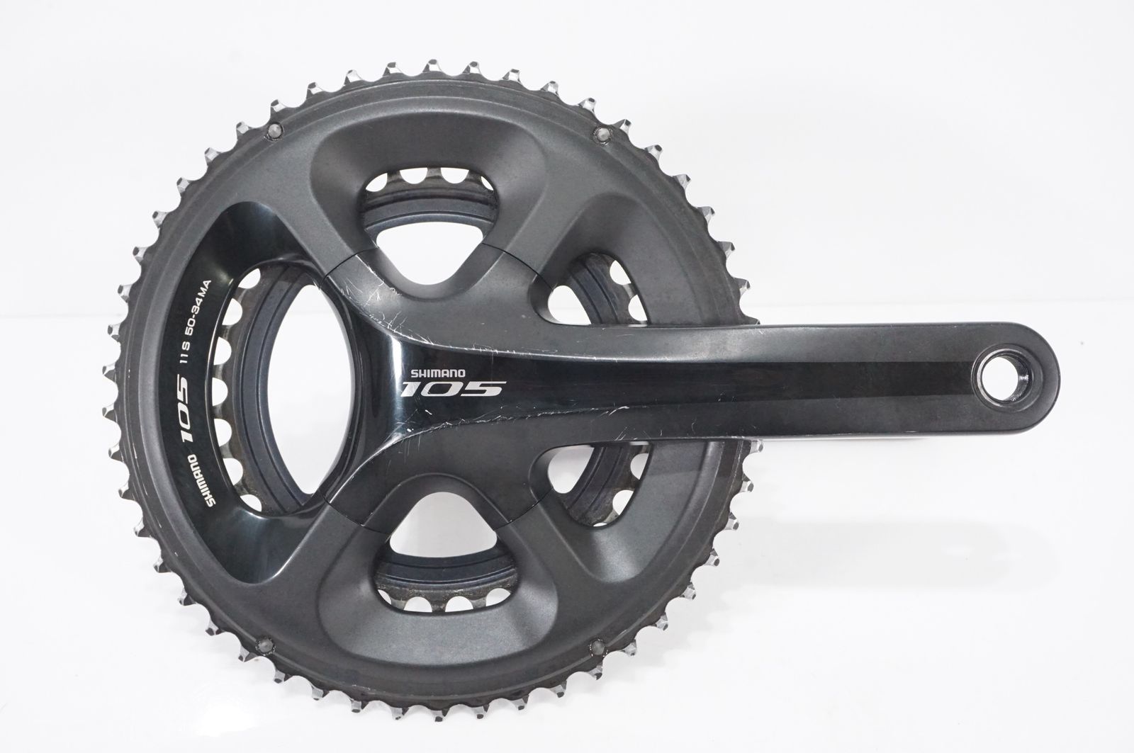 Shimano 105 170mm 50-34T クランクセット SHIMANO 「シマノ」 105 FC-5800 50-34T 170mm クランク / バイチャリ