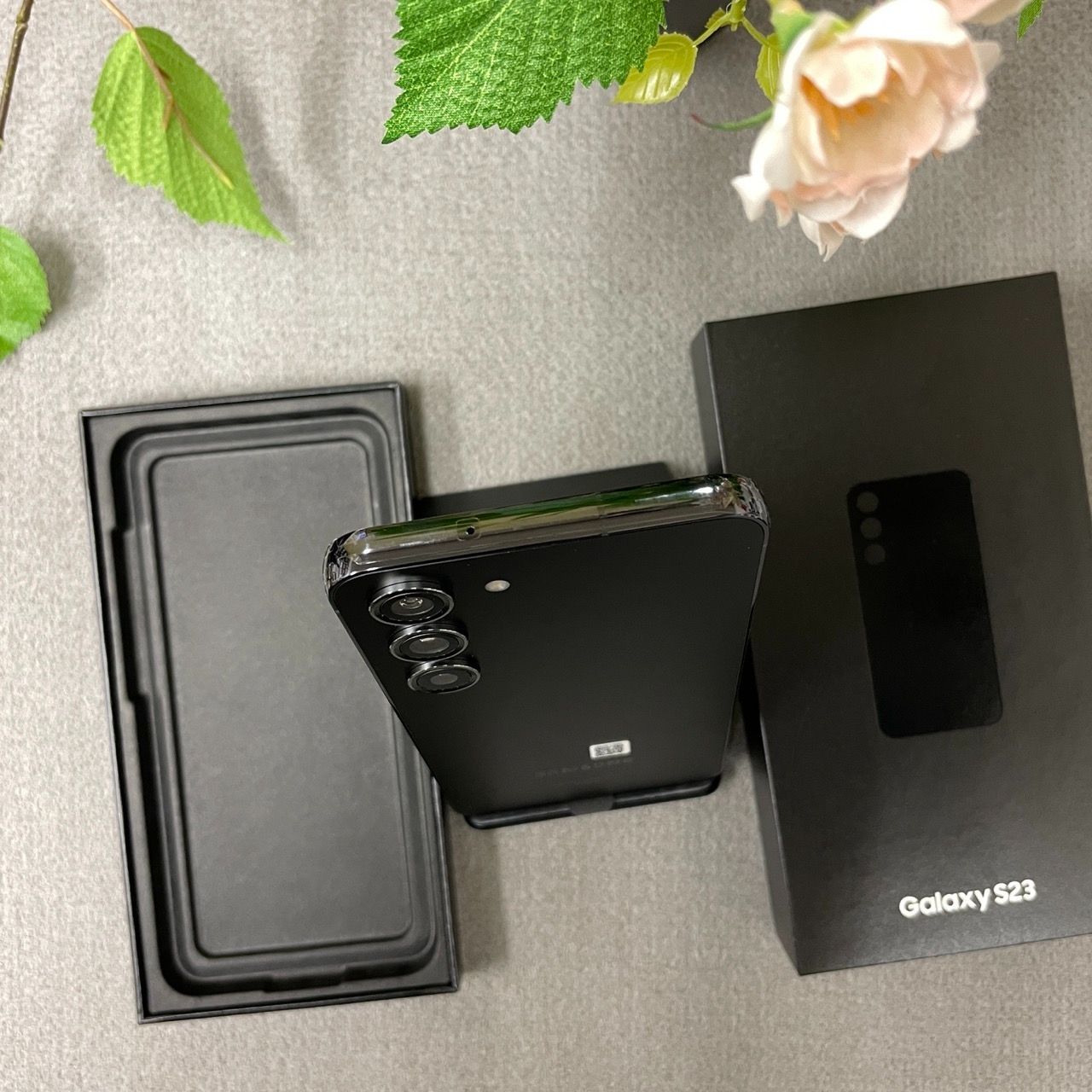 新品・未使用 Galaxy S23 SCG19 ファントムブラック 国内版SIMフリー